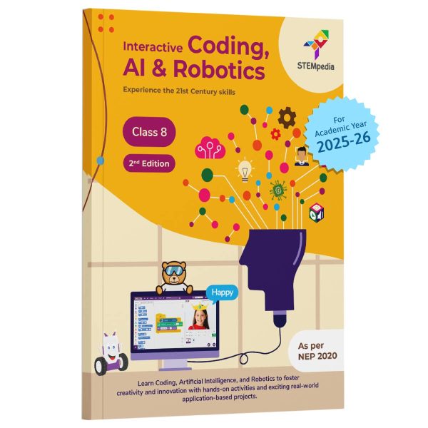 CBSE and ICSE Class 8 Coding, AI and Robotics Book