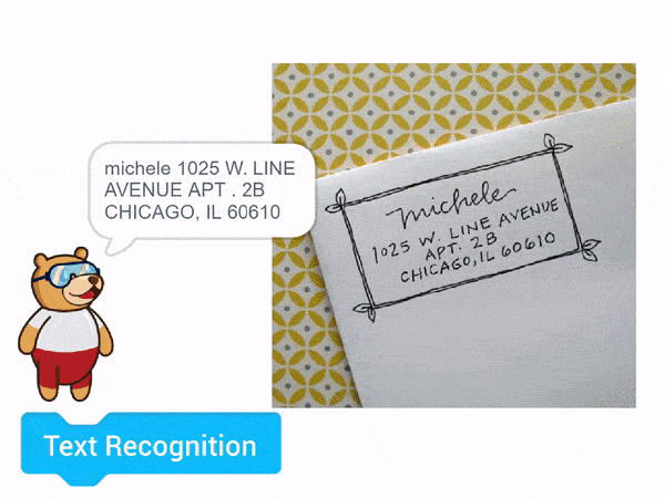 Learn AI - text recognition