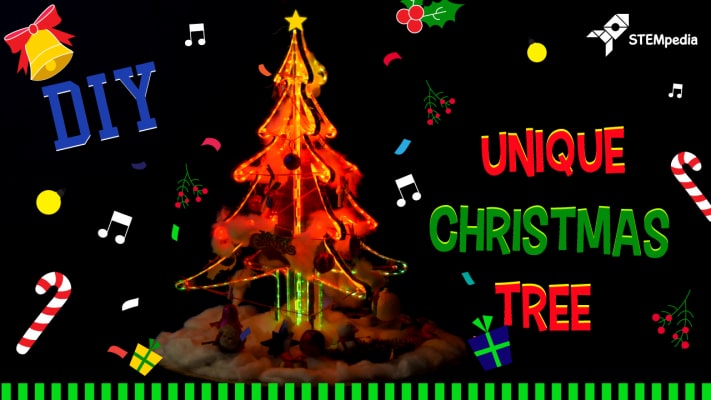 DIY Christmas Tree - Christmas STEM 另类天堂