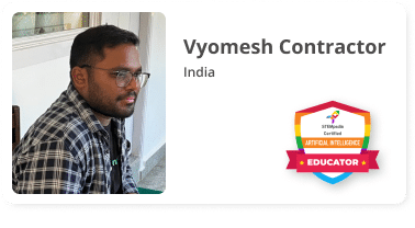 Vyomesh Contractor, India