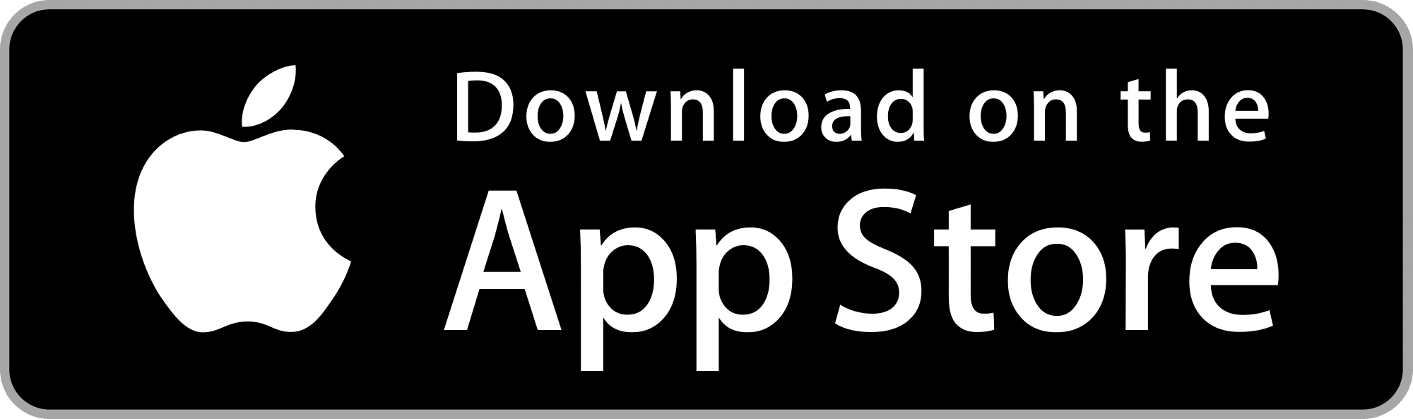 Button to download the app from the App Store
