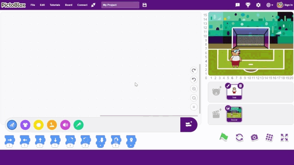 GIF showcasing Quarky extension with its two new palettes