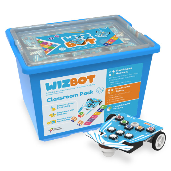 Wizbot Classroom Pack for Classes 3 to 5