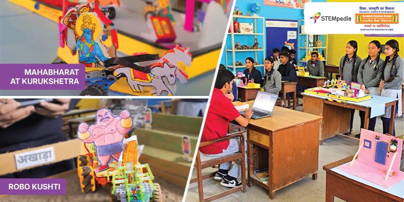 Haryana 放荡老师双腿猛进入hh男男视频 STEM Lab in 50 schools promoting Digital India initiative