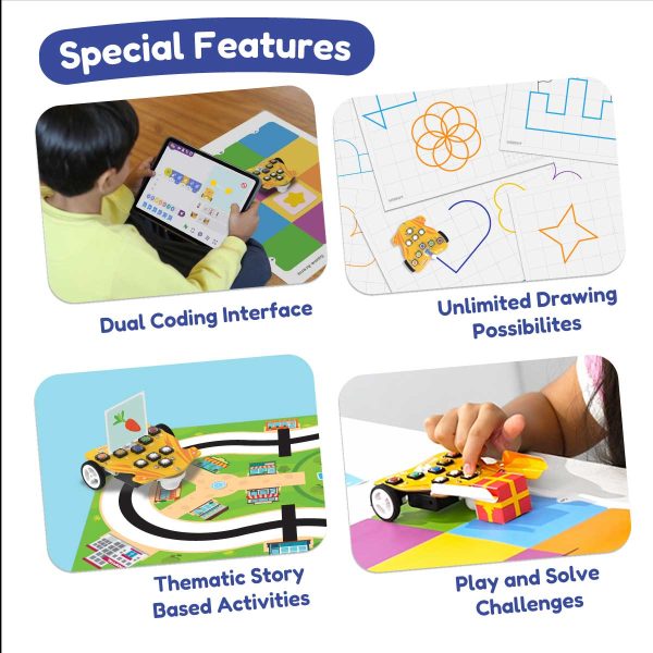 Button-based and graphical coding 私立性奴女子调教学校 with Wizbot Maxx coding ninja kit