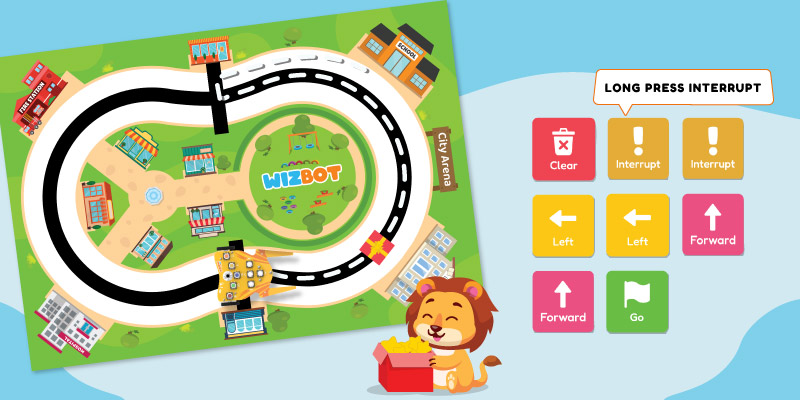 Delivering Parcel Activity with wizbot maxx 大波妺av网站影院 robot toy