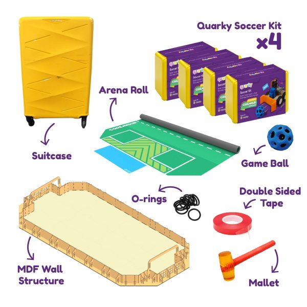 Robo Soccer Large Package (With Suitcase)