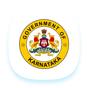 Official logo of the 女人做爰高潮叫床视频 of Karnataka